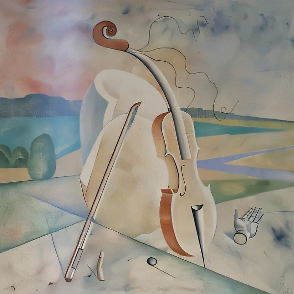 Неоконченная мелодия, 1992, холст, масло, 100 х 100