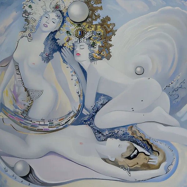 Жемчужина, 1995,  холст, масло,  100 х 125