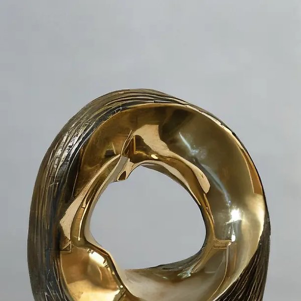 Кольцо., 1996,  бронза,  высота 25 см.