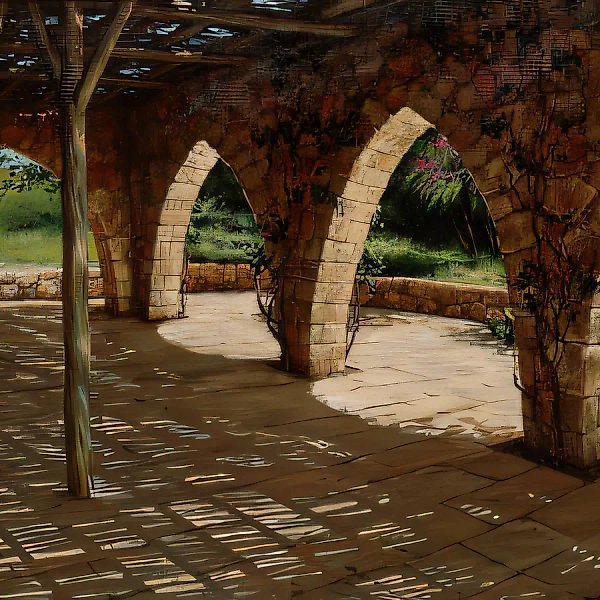 о. Кипр. Полдень, 1997,  холст, масло,  60 х 70