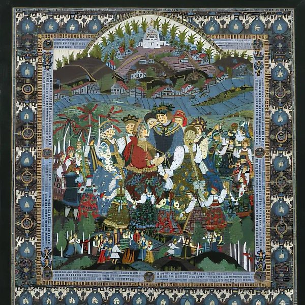 The White Nights, 1995, oil on canvas, 85x80
