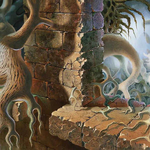 危险的邻居，1993年，布面油画，100×143