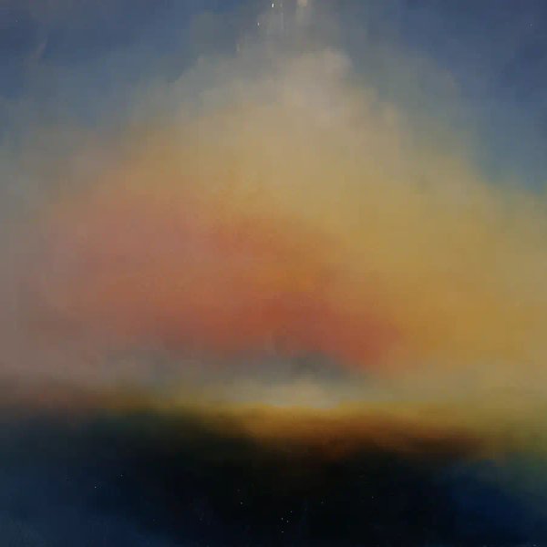 Медитация 10, 1996, холст, акрил, 54x65