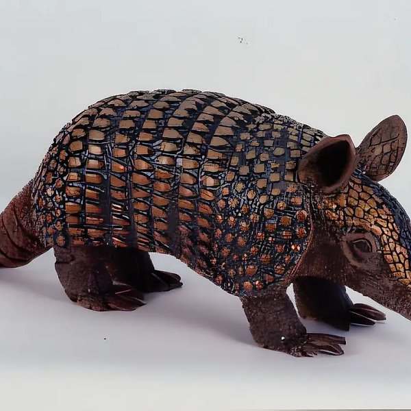 Броненосец, 1996, шамот, глазури, ангобы, 22x62x19