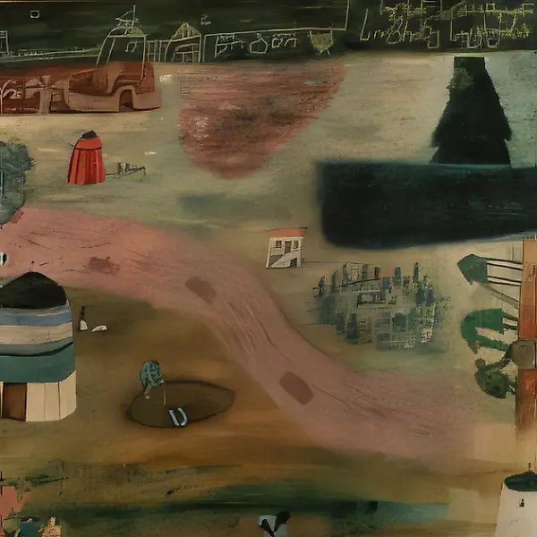 Мудрость вымысла, 1991, картон, смешанная техника, 85 x 61