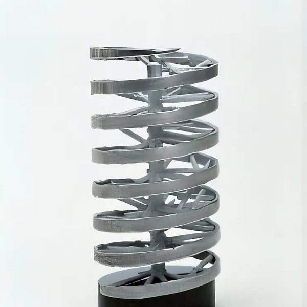 Уверенность., 1997, алюминий, 48 х 23 х 18
