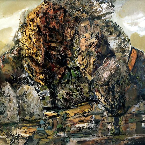 Осенний пейзаж., 1994, холст, масло, 55 х 65
