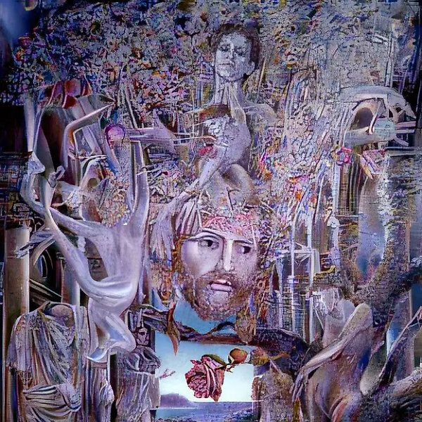 Путь, 1986, холст, масло, акрил, 180x130. Частная коллекция