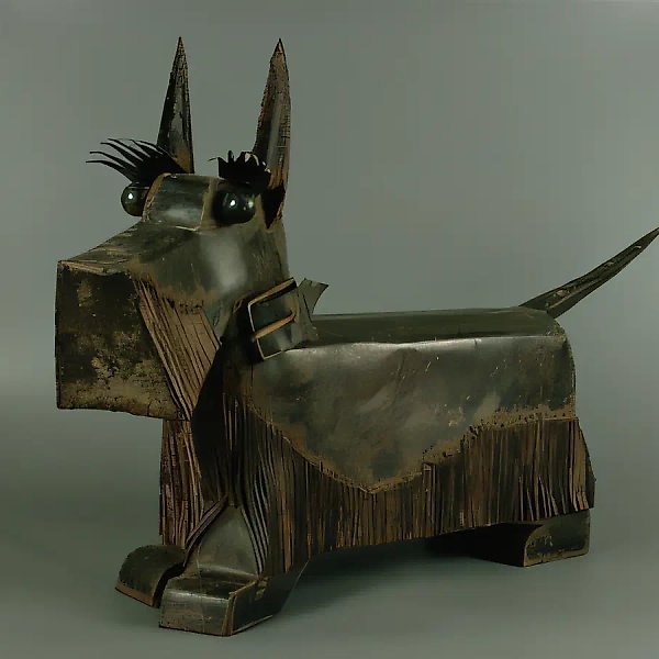 苏格兰威士忌，1996年，金属板，35 x 25 x 50