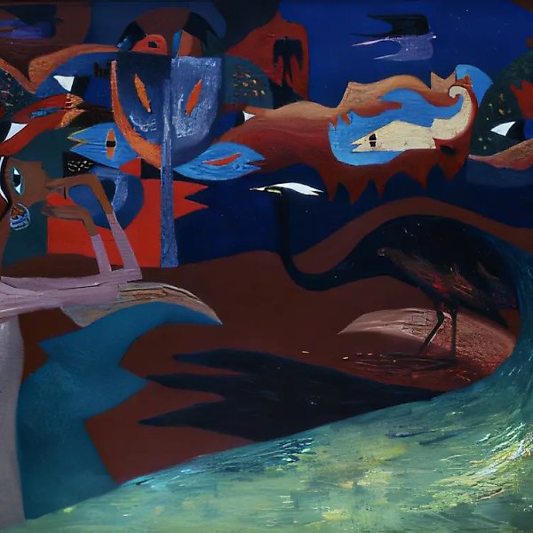 Novruz Melody, 1992, canvas, oil, 60x95