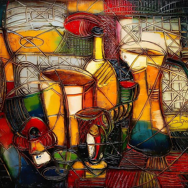 Натюрморт, 1997, холст, масло, 80х100 Частная коллекция. Канада