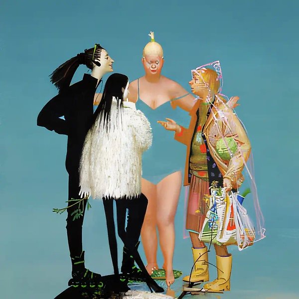 Между летом и зимой, 1998, холст, акрил, 65х65