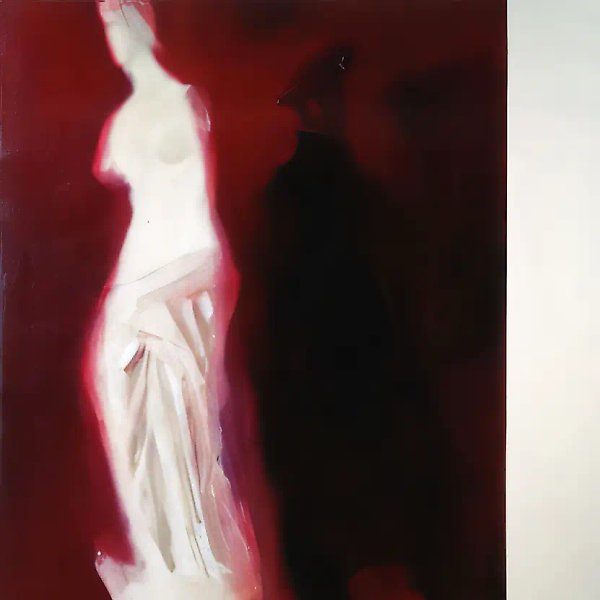 Автопортрет с Венерой (левая часть), 1998, холст, масло, 200x190. Собственность автора