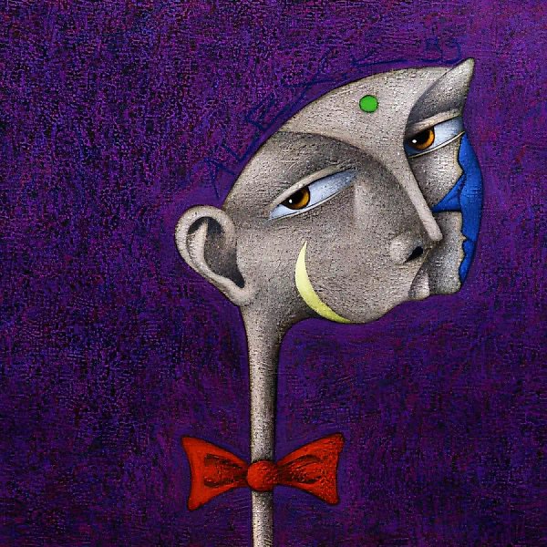 Персонаж луны, 1999, бумага, пастель, 61х72 Собственность автора