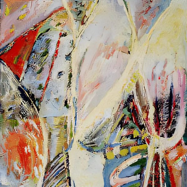 Акафист, 1994, холст, масло, 60x50, $500. Собственность автора