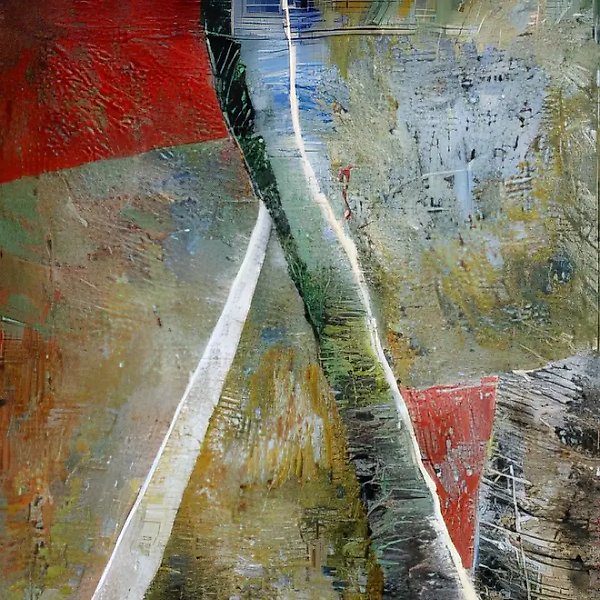 Канон, 1994, холст, масло, 70x50, $500. Собственность автора