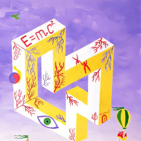 Метаморфозы времени, пространства., 1999, картон, масло, акрил, 68x49,5 Собственность автора