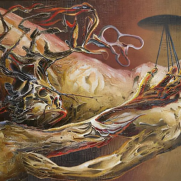 Чёрная дыра, 1989, масло на холсте, 59x90