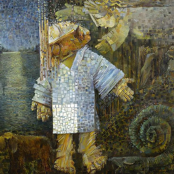 Lost, 1997, oil on canvas, 85x95