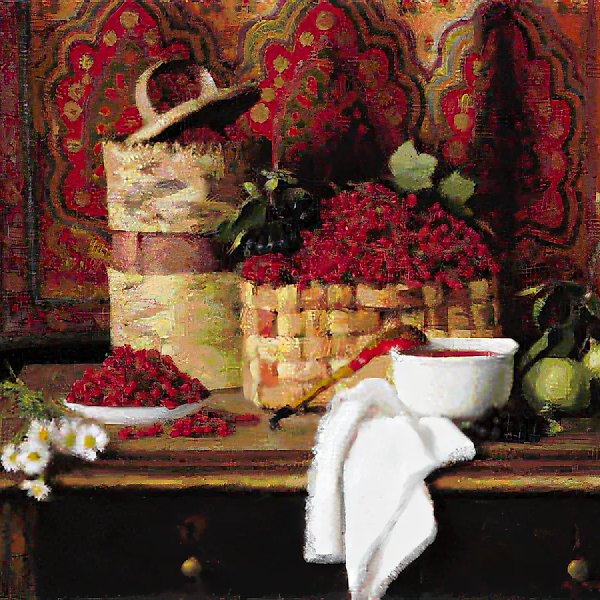 Red current, 1997, oil on canvas, 60x80