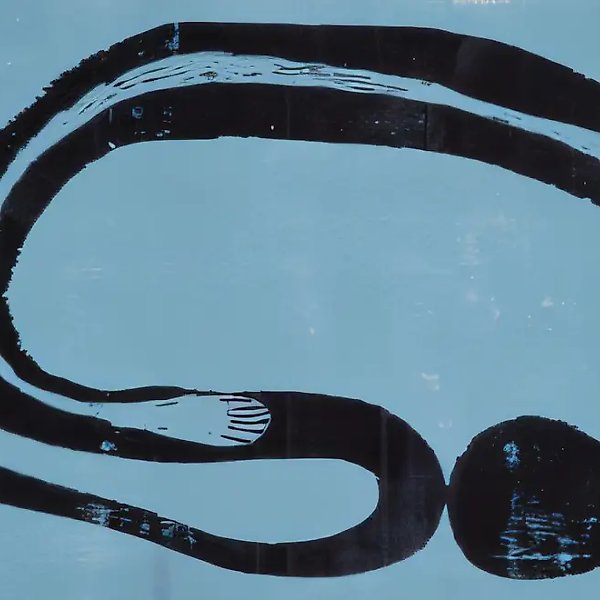 人，1998年，木刻版画，132×74厘米