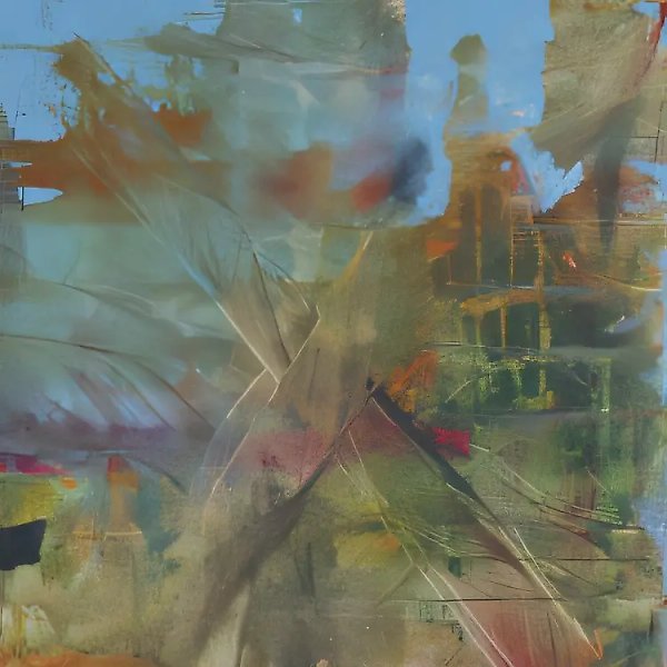 Дождь прошёл, 1998, холст, акрил, 60x50