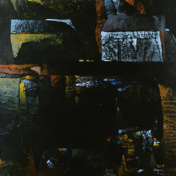 A Bull, 1995, oil on canvas, 98x100