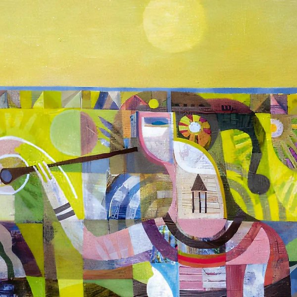 Мелодия весны, 1998, холст, масло, 80х100