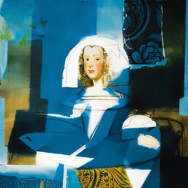 Мотив Веласкеза, 1996, холст, масло, 120х100