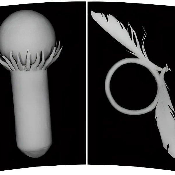 Mythical a circle. A fragment installation, 1997, Black-and-white photo,