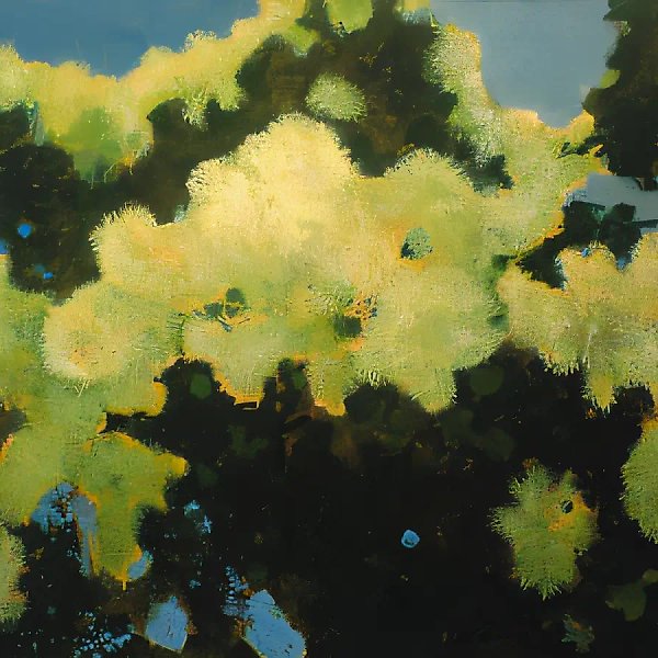 Скумпия, 1997, масло на холсте, 80x100