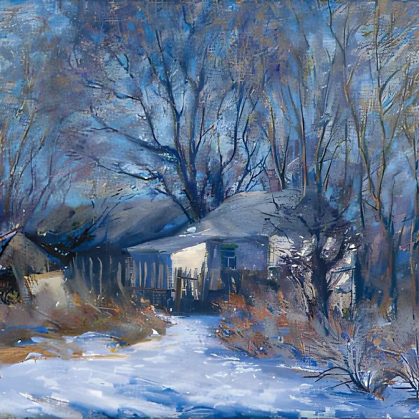 Март, 1993, масло на холсте, 60x80