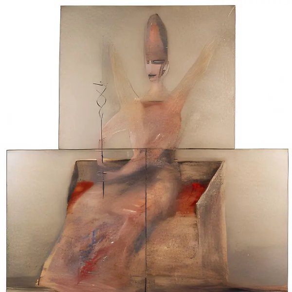Dominus, 1992, Oil on canvas, 160 X 180