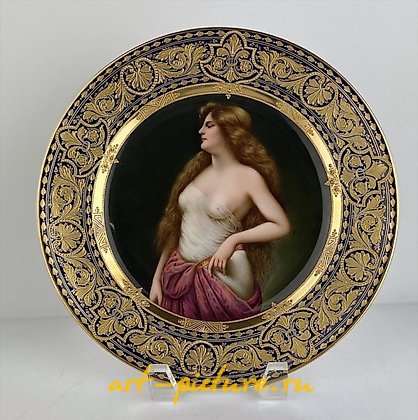 维也纳皇家瓷器, 皇家维也纳肖像盘