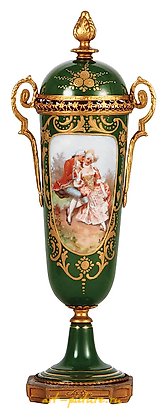 Royal Vienna Porcelain, PORCELAIN POKAL, ROYAL VIENNA, DREI KÜNSTE