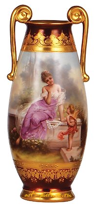 Royal Vienna Porcelain, PORCELAIN POKAL, STYLE OF ROYAL VIENNA