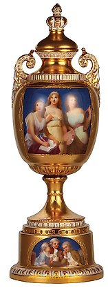 Royal Vienna Porcelain, PORCELAIN POKAL, STYLE OF ROYAL VIENNA
