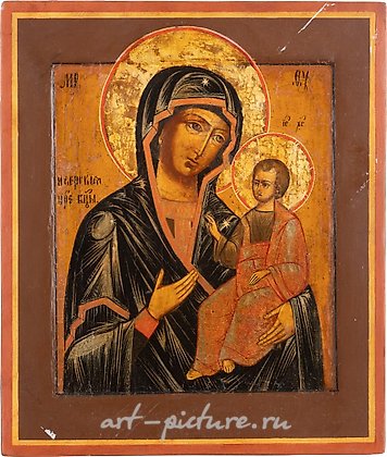 Русское серебро, Икона с Иверской Божьей Матерью