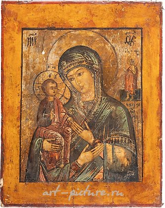 Русское серебро, Икона "Трехрукая Богоматерь" русская