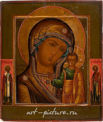 Русское серебро, Икона с Казанской Божьей Матерью (Казанская)