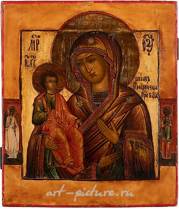 Русское серебро, Икона "Трехрукая Богородица" русская