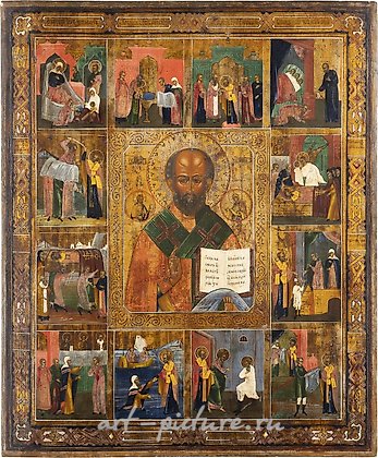 俄罗斯银, 非常大的圣尼古拉米尔利基斯基的图标