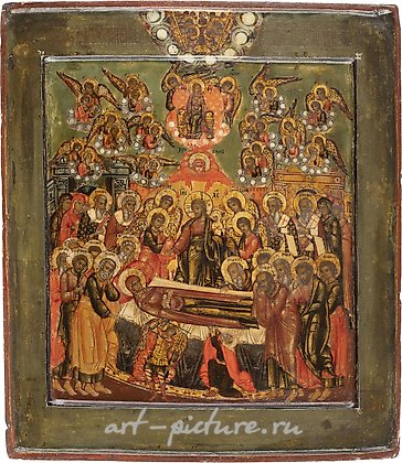 俄罗斯银, 美丽的图标，描绘了圣母升天
