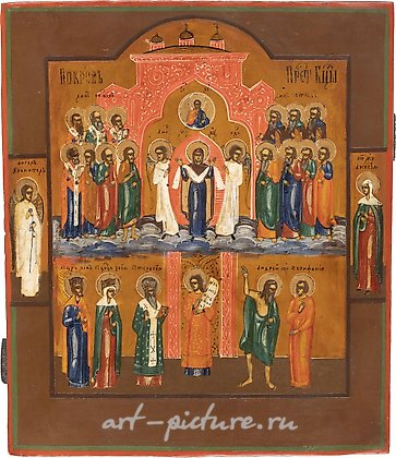 俄罗斯银, 圣母保护的图标