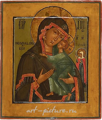 俄罗斯银, 十八世纪俄罗斯的图尔加圣母像的图标