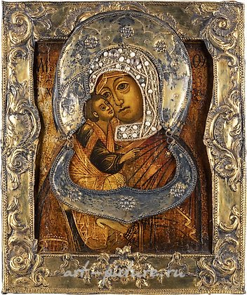 俄罗斯银, 顶点上的图标