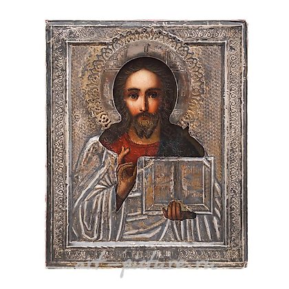 俄罗斯银, 莫斯科工作室的木制银质俄罗斯图标