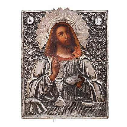 俄罗斯银, 莫斯科工作室的木制银质俄罗斯图标