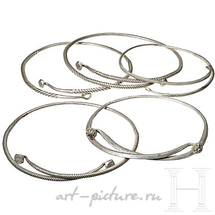 Русское серебро, Впечатляющий ансамбль серебряных украшений эпохи викингов.