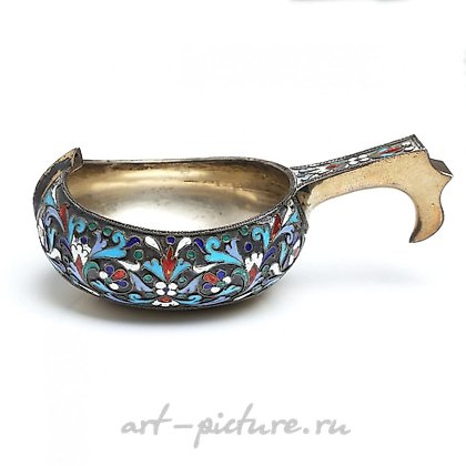 Русское серебро, Русский серебряный ковш. Струлев Николай Федорович 1896 год.